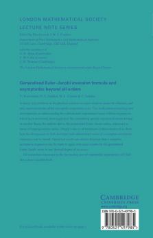 Generalised Euler-Jacobi Inversion Formula and Asymptotics Beyond All Orders