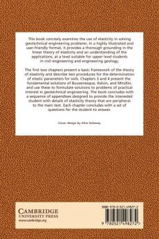 Elasticity and Geomechanics