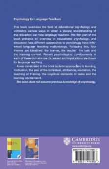 Psychology for Language Teachers