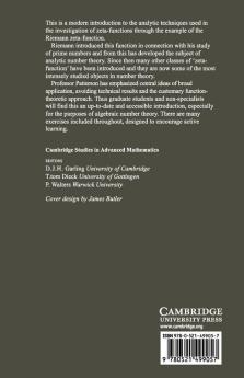 Intro Theo Riemann Zeta Function