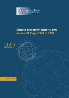 Dispute Settlement Reports 2007