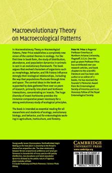 Macroevolutionary Theory on Macroecological Patterns