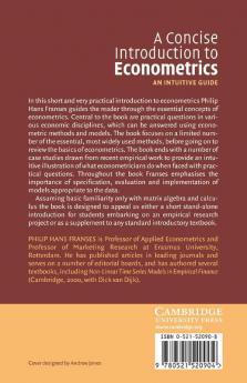 A Concise Introduction to Econometrics