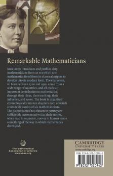Remarkable Mathematicians