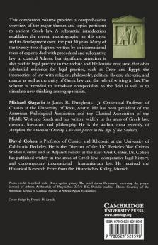 The Cambridge Companion to Ancient Greek Law