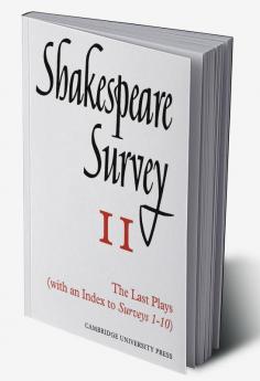 Shakespeare Survey with Index 1-10