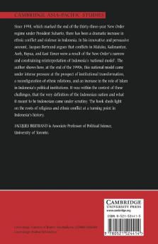 Nationalism and Ethnic Conflict in Indonesia