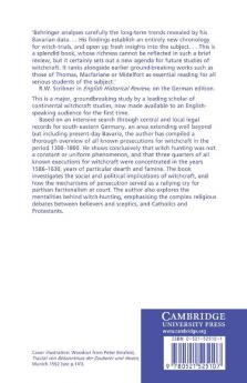Witchcraft Persecutions in Bavaria