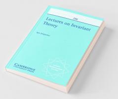 Lectures on Invariant Theory