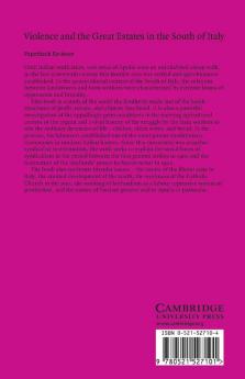 Violence and the Great Estates in the South of Italy