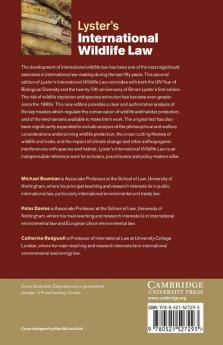 Lyster's International Wildlife Law