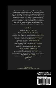 The Cambridge Companion to Willa Cather