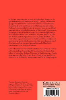 The Province of Legislation Determined