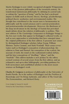 The Cambridge Companion to Heidegger