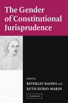 The Gender of Constitutional Jurisprudence