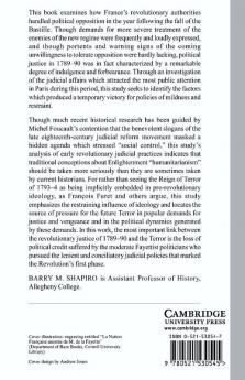 Revolutionary Justice in Paris 1789 1790