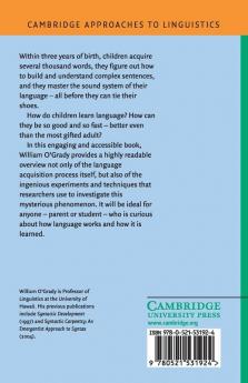 How Children Learn Language (Cambridge Approaches to Linguistics)