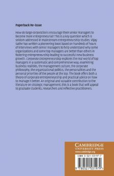 Corporate Entrepreneurship