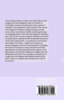 Lady Margaret Beaufort and her Professors of Divinity at Cambridge