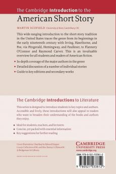 The Cambridge Introduction to the American Short Story