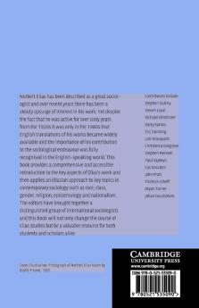 The Sociology of Norbert Elias