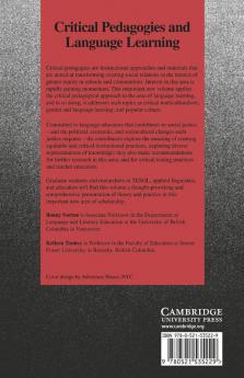 Critical Pedagogies and Language Learning