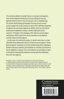 Structure Agency and the Internal Conversation