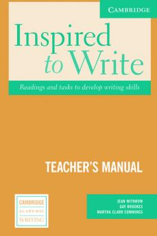 Inspired to Write Teacher's Manual