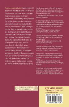Creating a Learning Culture