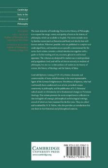 Philosophical and Theological Writings