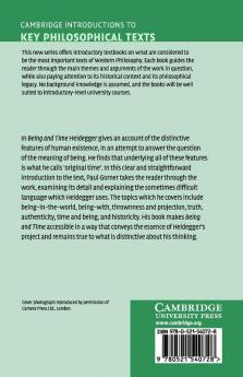Heidegger Being and Time