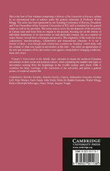 A History of the University in Europe