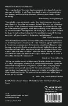 Institutions and Ethnic Politics in Africa