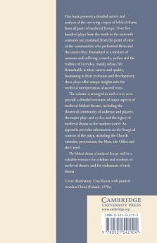 The Biblical Drama of Medieval Europe