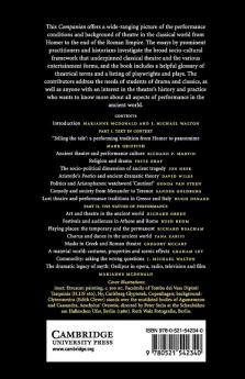The Cambridge Companion to Greek and Roman Theatre