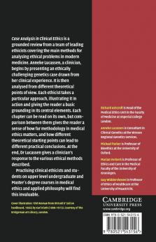 Case Analysis in Clinical Ethics
