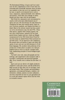 Environmental Biology of Agaves and Cacti