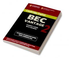 Cambridge BEC Vantage 2 Student's Book with Answers