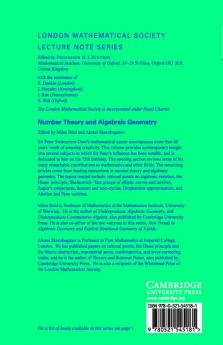 Number Theory and Algebraic Geometry