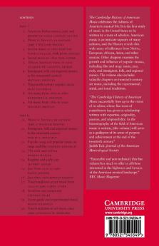 The Cambridge History of American Music