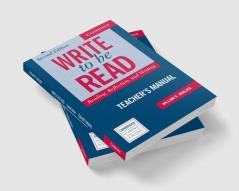 Write to Be Read Teacher's Manual