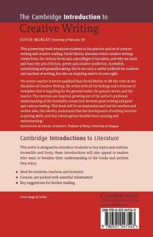 The Cambridge Introduction to Creative Writing