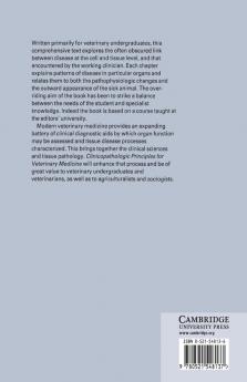 Clinicopathologic Principles for Veterinary Medicine
