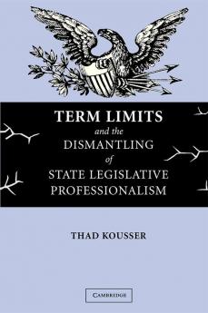 Term Limits State Legislative Prof