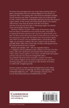 Kingsford's Stonor Letters and Papers 1290 1483
