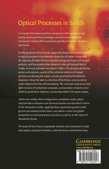 Optical Processes in Solids