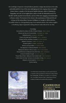 The Cambridge Companion to Samuel Johnson