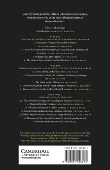 The Cambridge Companion to Medieval Romance