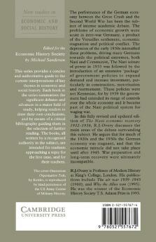 The Nazi Economic Recovery 1932 1938