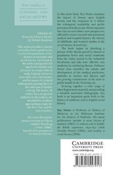 Disease Medicine and Society in England 1550 1860